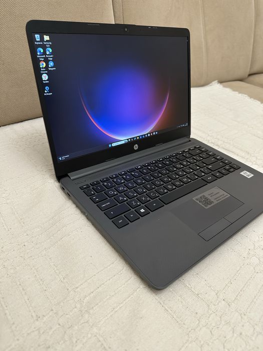 HP ноутбук цвет серый