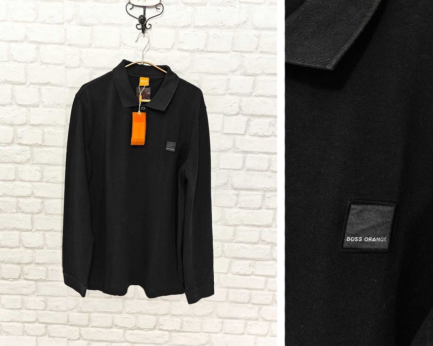 HUGO BOSS Оригинална мъжка поло фланелка размер XXL / 2XL НОВО