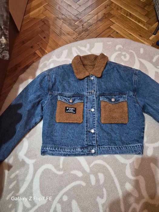 Дамско дънково яке