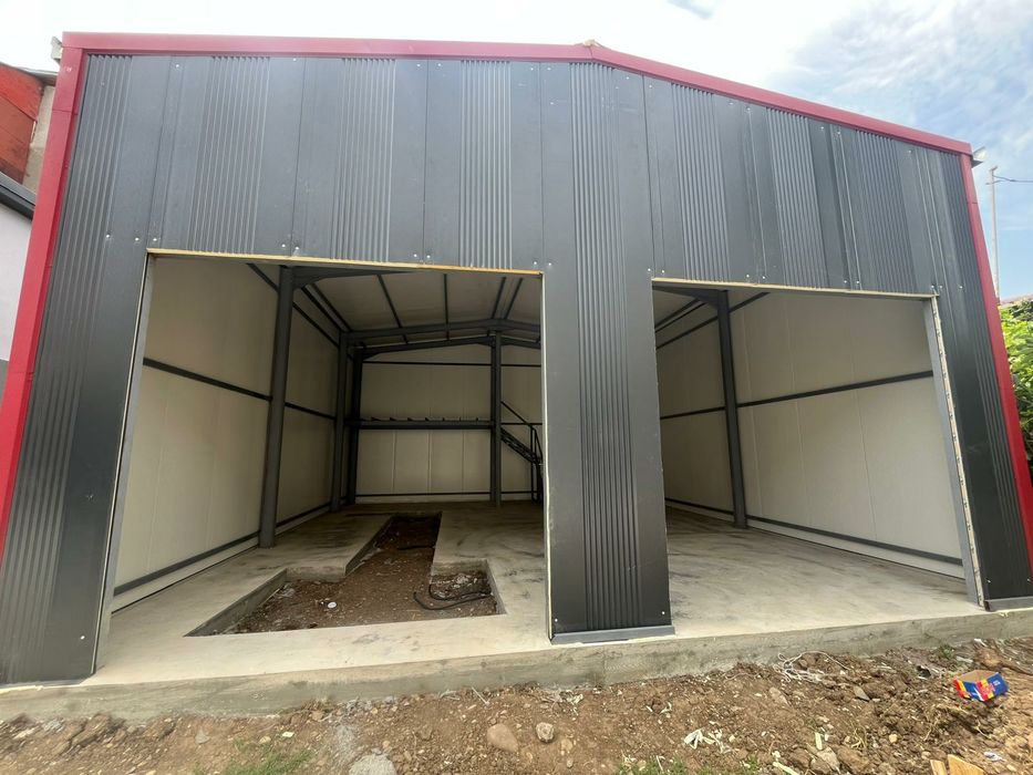 Se oferă spre vânzare o structura metalica de 9 m latime 9 m lungime 4