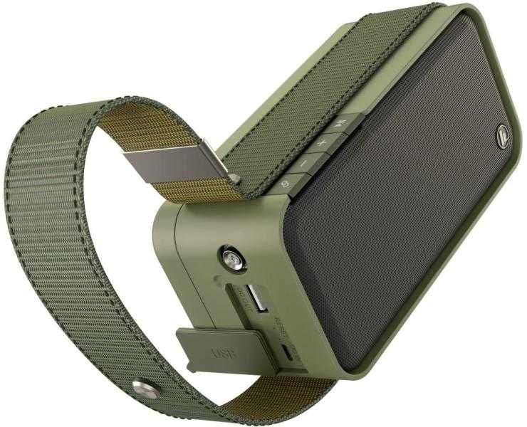 Boxa portabila HAMA Soldier L 173188, Bluetooth, Powerbank, Waterproof, verde