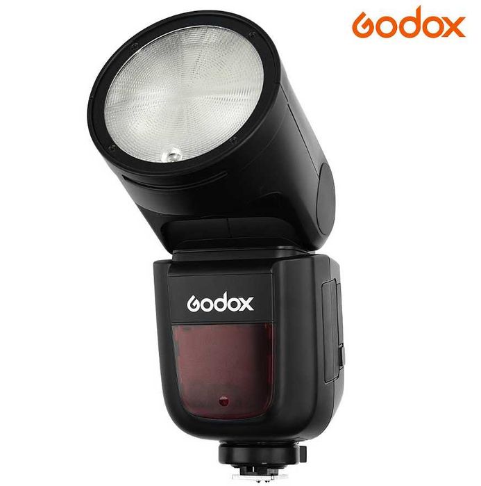 Вспышка Godox серии V + набор насадок