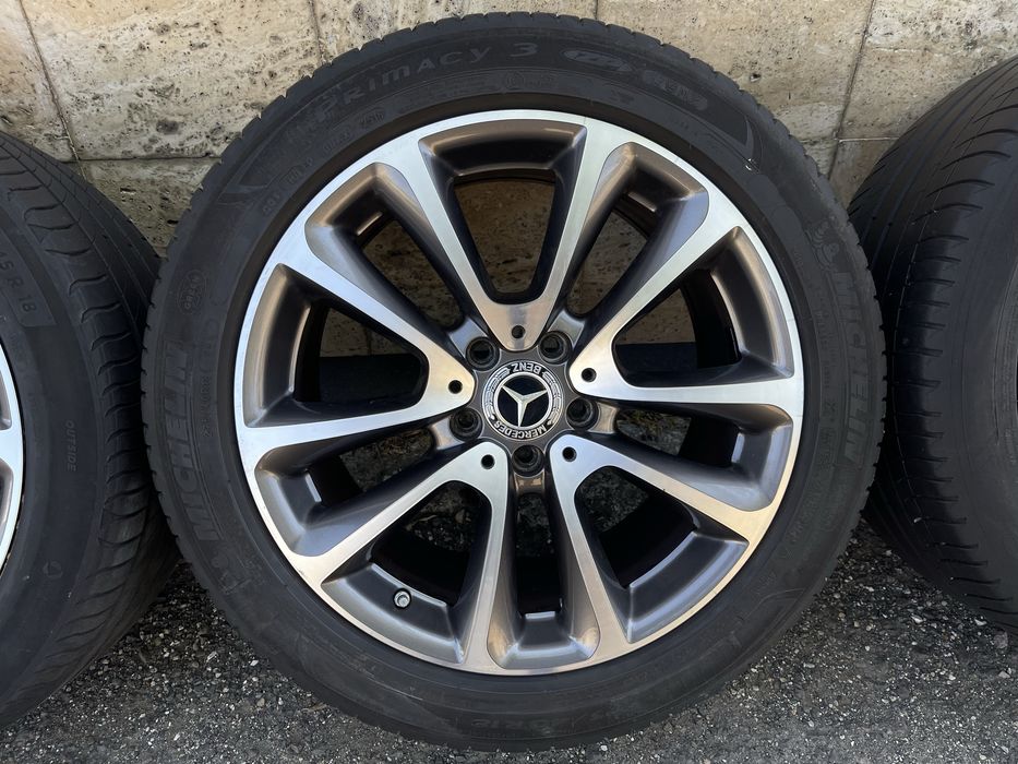 Jante Roți 18 Mercedes E V Class W213 Anvelope vara 245 45 R18 / 275 40 R18