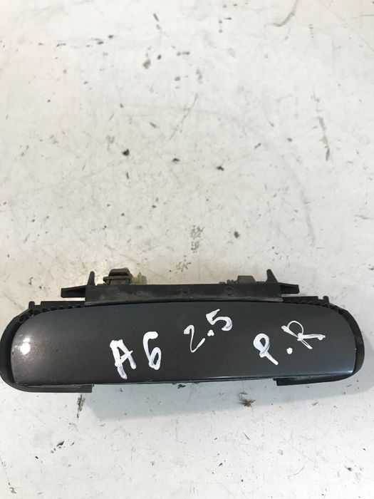 Външна дръжка за предна дясна врата сива за Audi A6 (1997-2002) 4B0839885