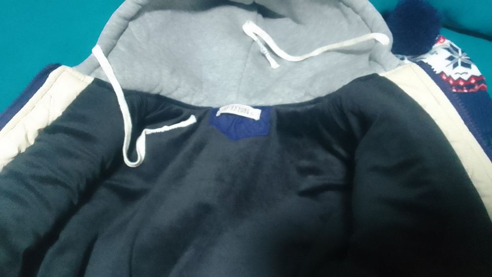 Куртка теплая +шапка для 7-8лет