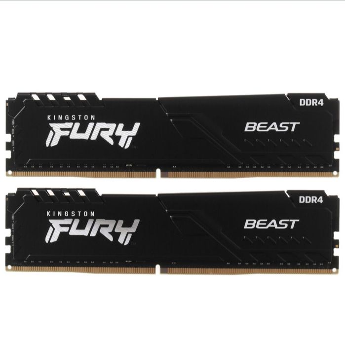 Оперативная память Kingston FURY Beast Black 16 ГБ - Озу, Ram