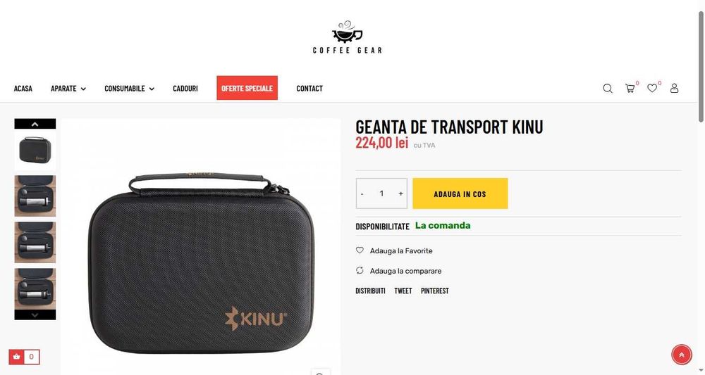 Geanta transport rasnita Kinu