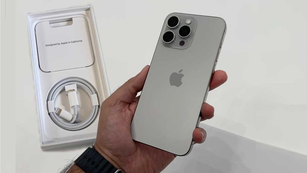 iPhone 15 Pro Max 256 Titan Silver