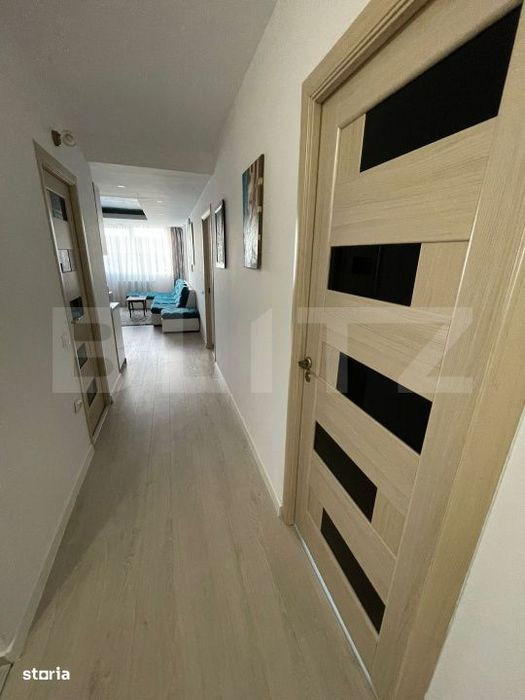 Apartament cu 3 camere, semidecomandat, mobilat si utilat, parcare, zo