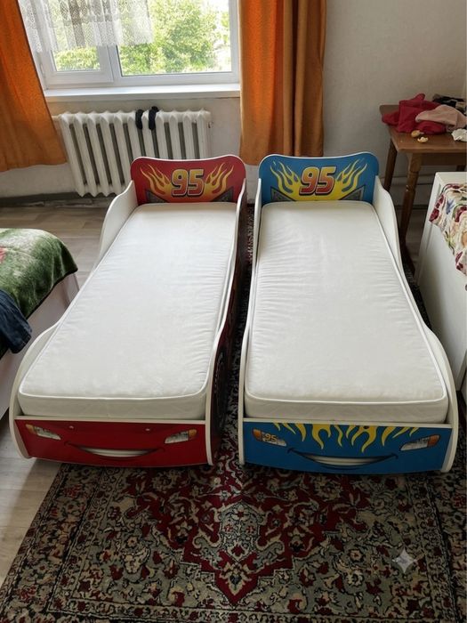 Пролам детские кровати с матрасом. Б/У