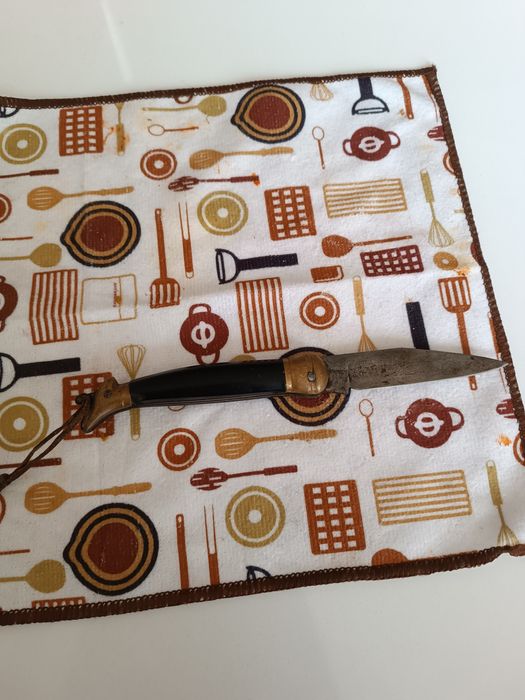 Стар джобен нож дамско краче.