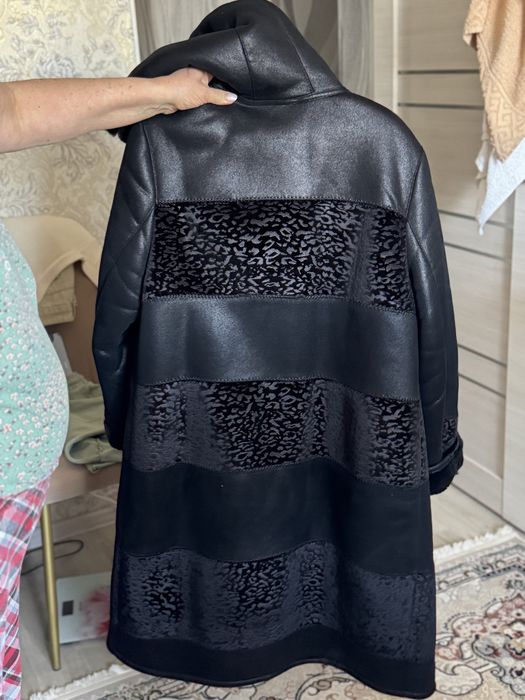 Женская дубленка 54 размер