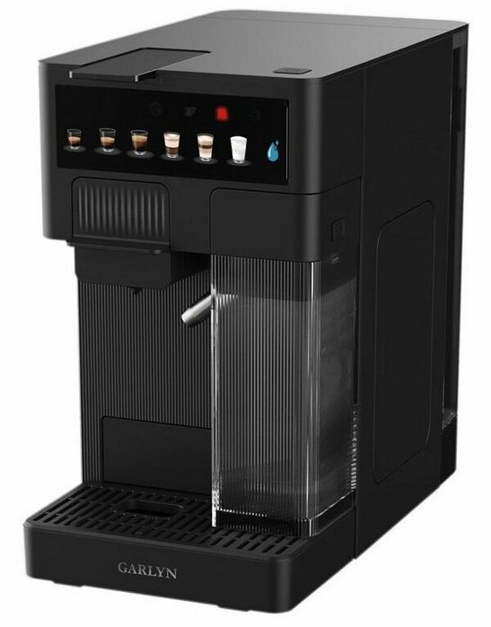 Кофеварка Garlyn Barista Compact, 1350 Вт, давление 20 бар, черный