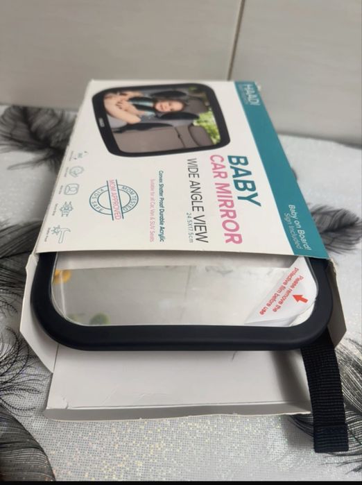 Oglindă 360 grade pentru tetiera spate