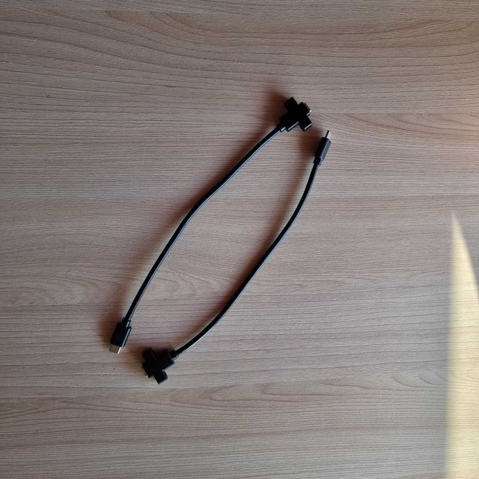 Cablu prelungitor mufa si port USB 3.2 Gen2 type C montare panou T - M