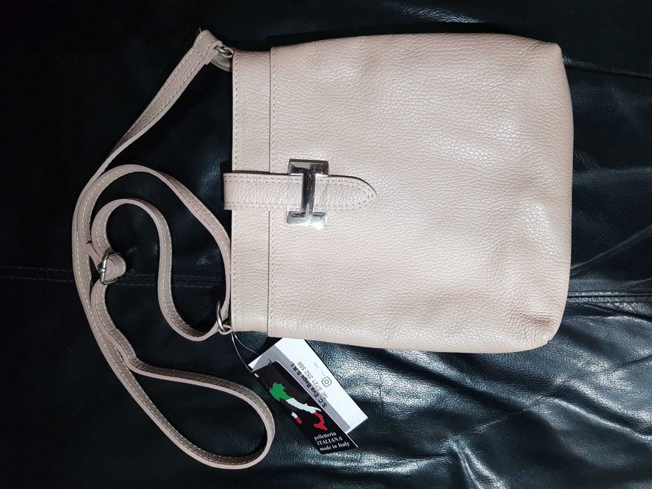 Geanta din piele naturala