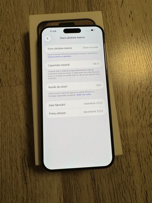 Vand Sau Schimb IPhone 15 PRO max Natural Titanium 256Gb Neverlocked