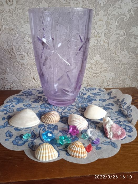 ВАЗА цветной хрусталь