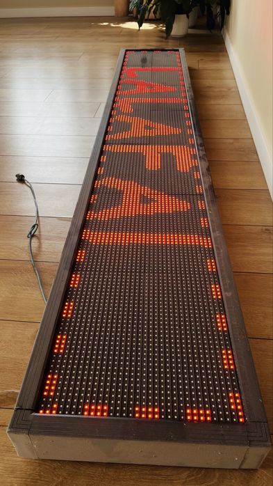 Бегущая строка лэд