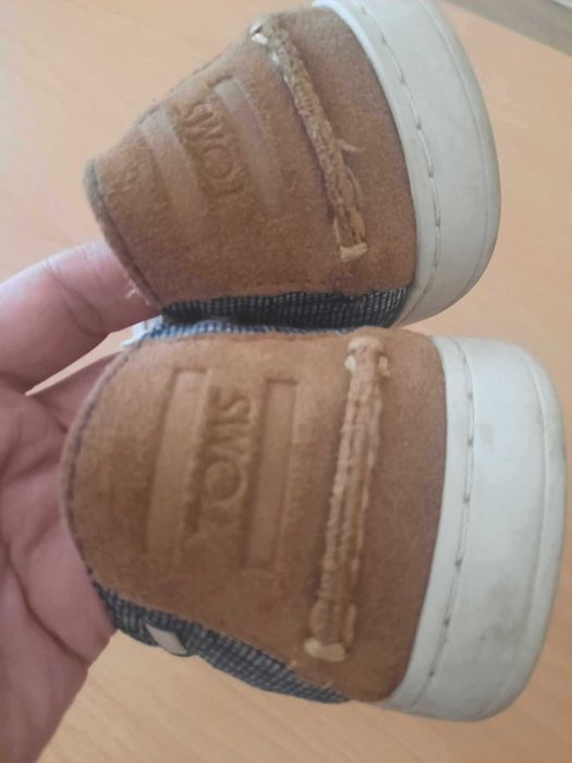 Мъжки летни обувки от дънков плат, TOMS