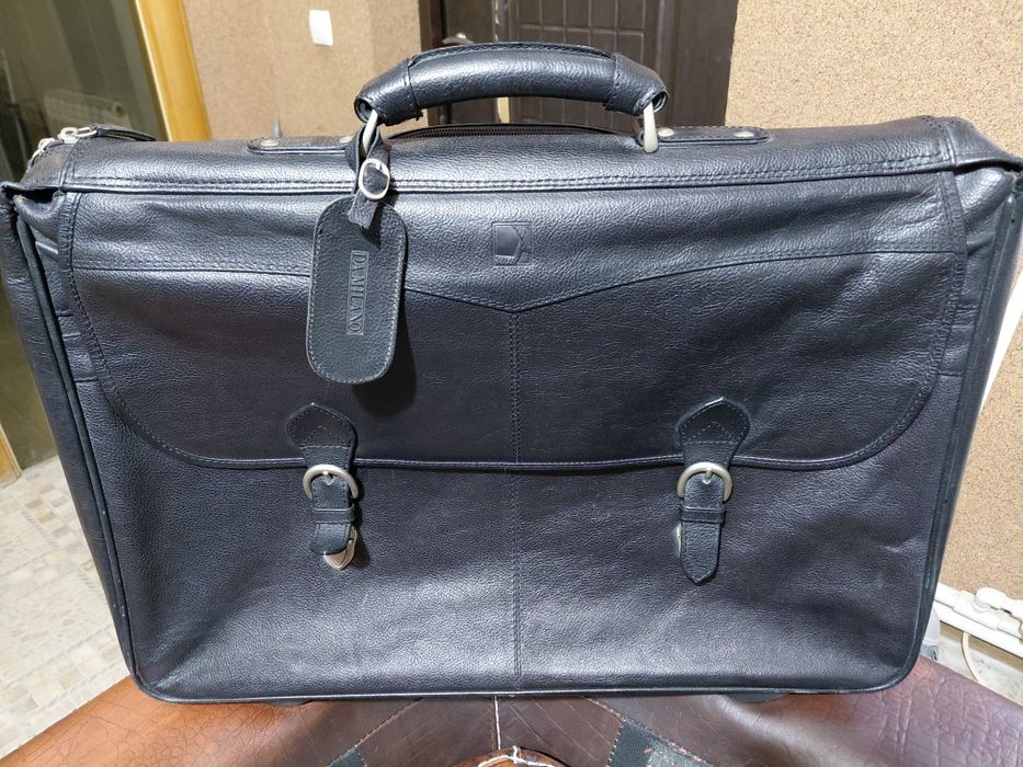 дорожная сумка  кожаная