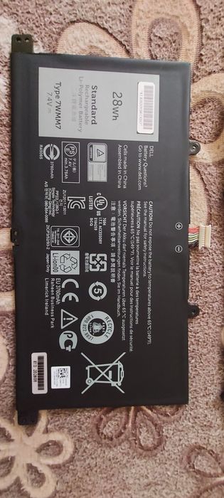2 бр батерии за Dell Venue 11 pro