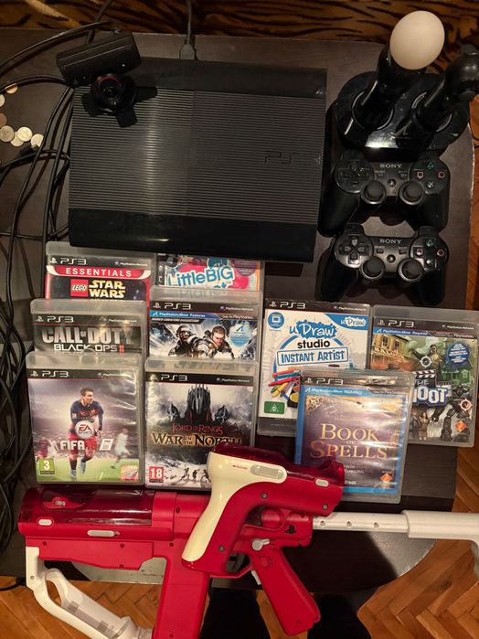 PS3 Slim + аксесоари