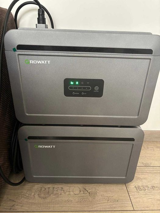 Baterie Balcon Hibrid Growatt Nexa 2000 (master + 2 extensii 6KW)