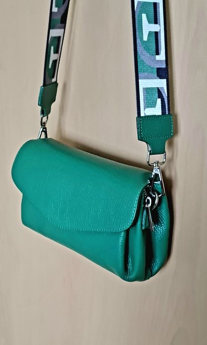 Geanta crossbody noua, din piele naturala