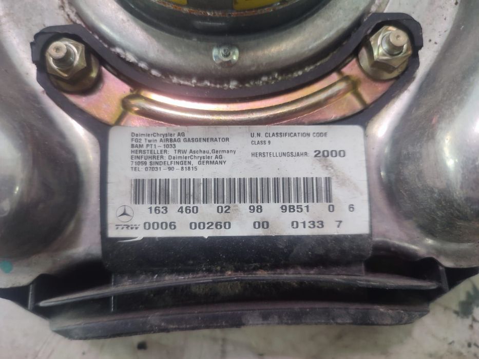 Airbag volan 16346002989b Mercedes-Benz M-Class W163 [1997 - 2001]
