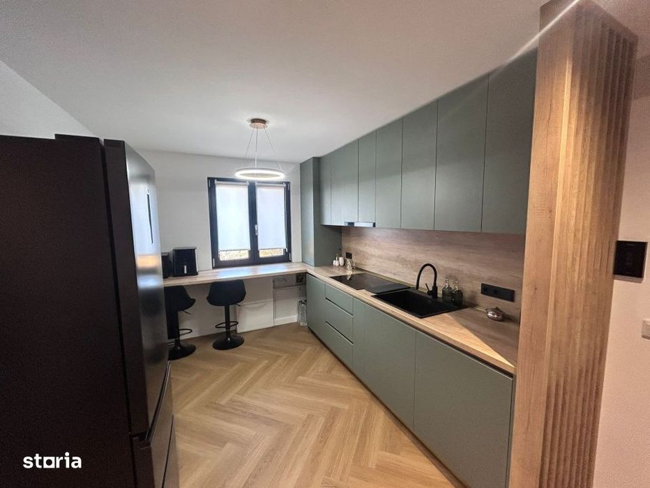 Apartament  2 camere, etaj 4, 55 mp, Zona cartier Sasar