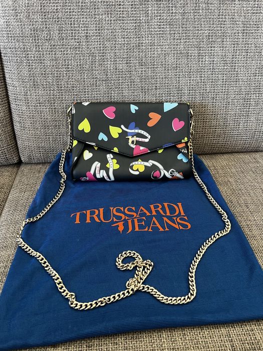 Малка чанта Trussardi Jeans – crossbody – като нова