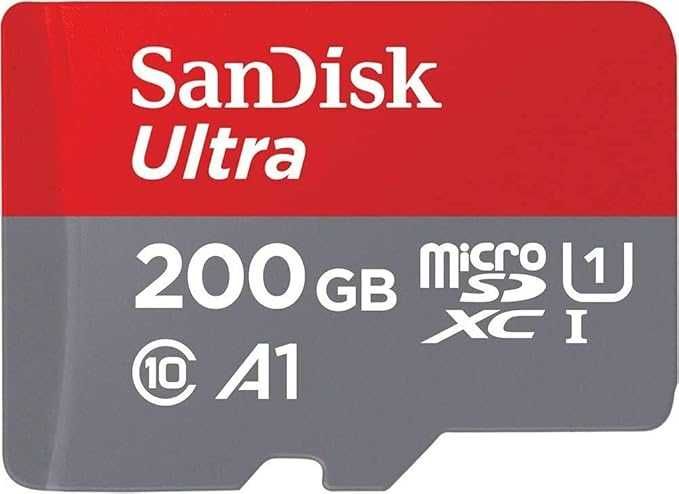 SanDisk Micro SD, 128GB, 200GB, НОВА