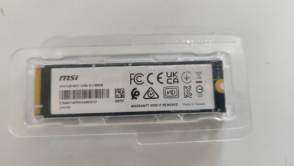 Ssd 500 gb msi продам