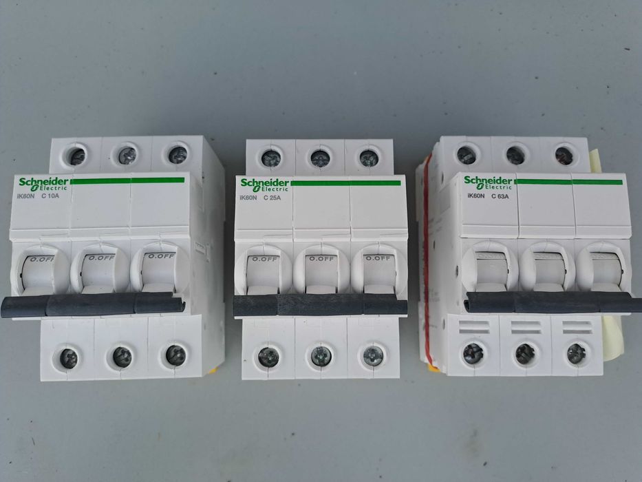 Schneider - siguranta automata 3P, 25 A, multe modele cu 1 - 4 poli