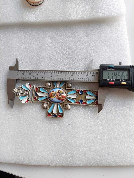 cruce ortodoxă de argint 84 imperiu rus