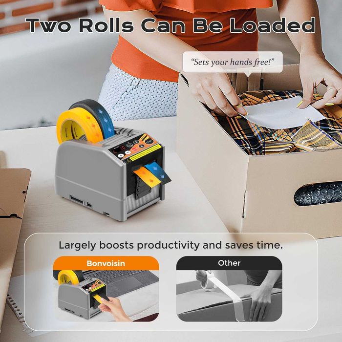 Bonvoisin електрически нож за лента, дължина 94 см и ширина 6,3 см