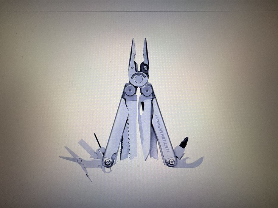Новый Мультиинструмент LEATHERMAN Мод. WAVE+ SILVER
