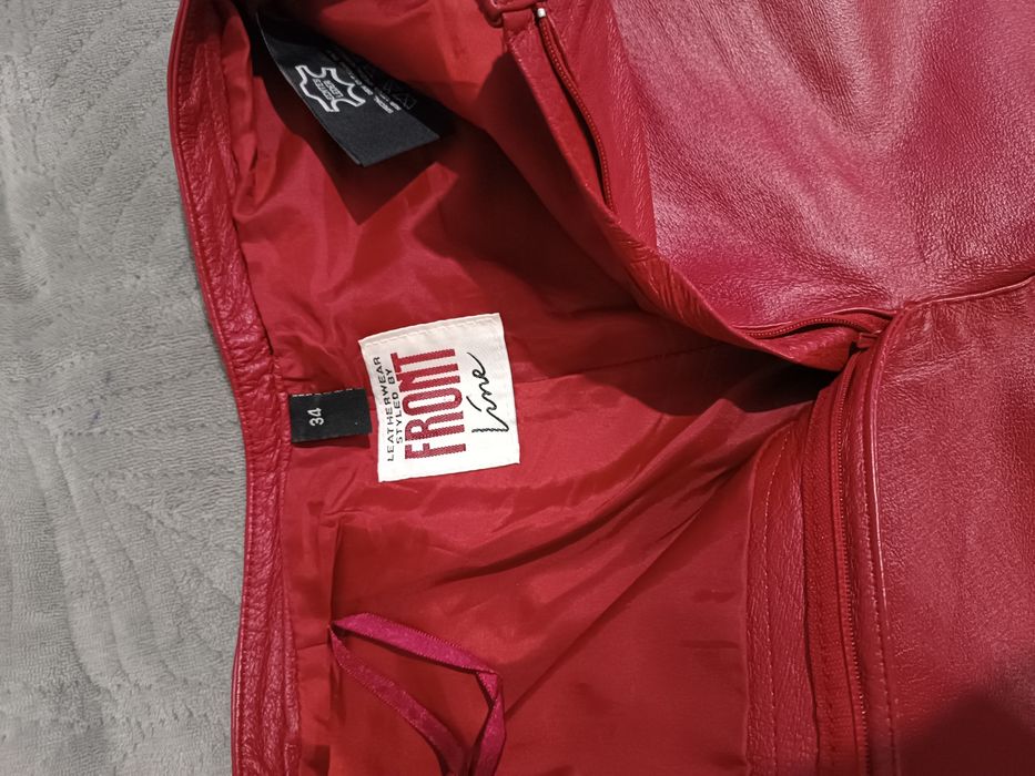 Кожаные брюки, кожаный жилет