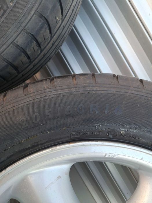 4бр. джанти 5x112 с летни гуми 16 цола за VW, Audi, Seat, Skoda