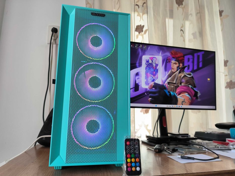 Unitate PC GAMING Ryzen 7 3800X 4.5Ghz/16GB DDR4/RX5700 8GB GDDR6/256 SSD NVMe/1TB HDD