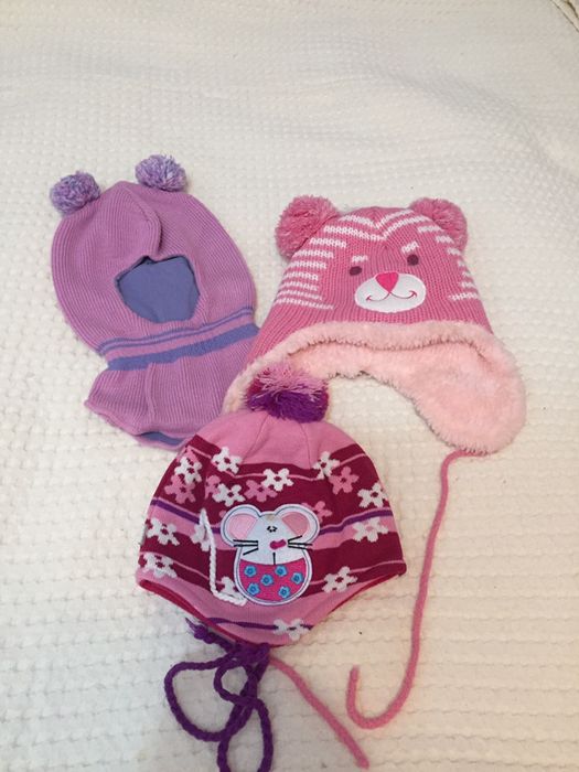 Варежки шапочки детские
