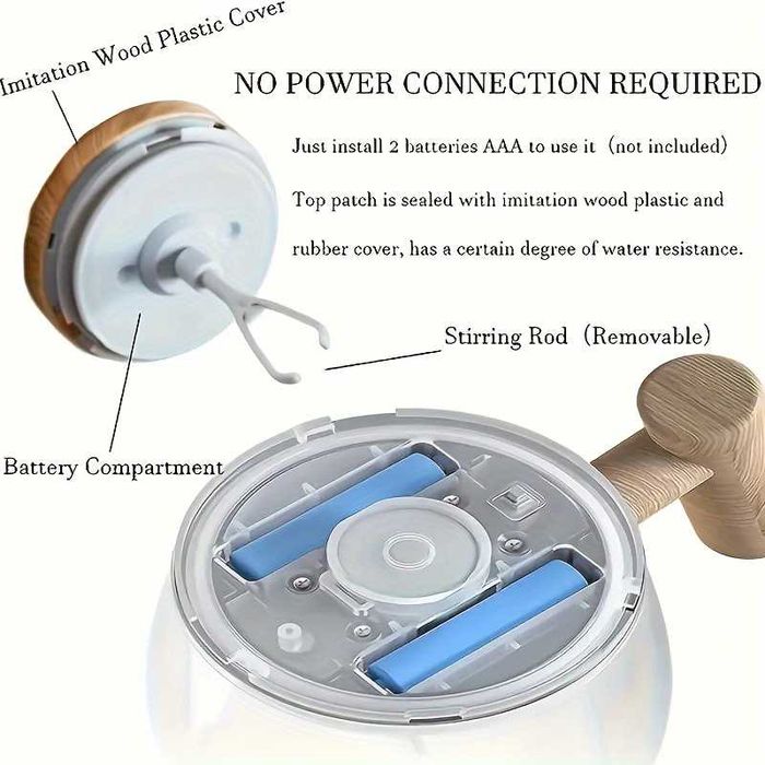 Електрическа високоскоростна чаша за смесване на кафе, мляко, шоколад