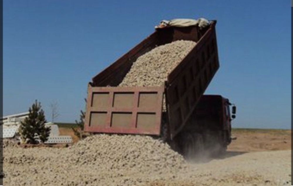 Доставка   " ПГС  ГШС"   Хова 30 тон