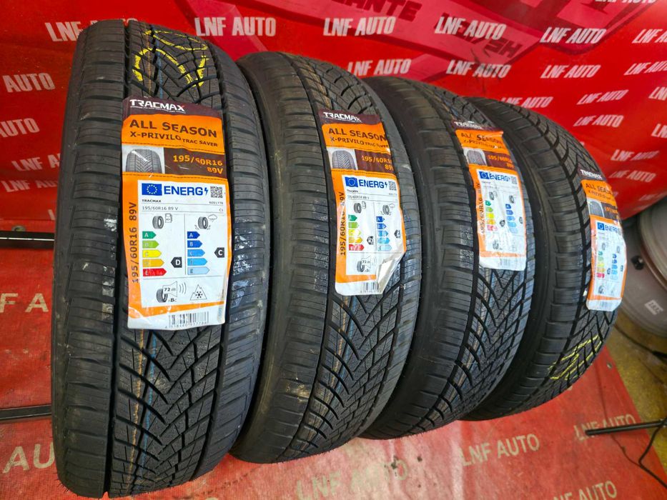 Anvelope VARA IARNA M+S - 195/60/16 - TRACMAX - NOI - DOT 2023 !