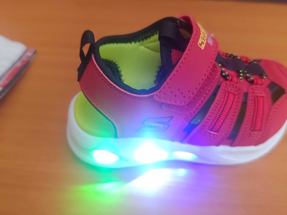 Сандали детски skechers lights