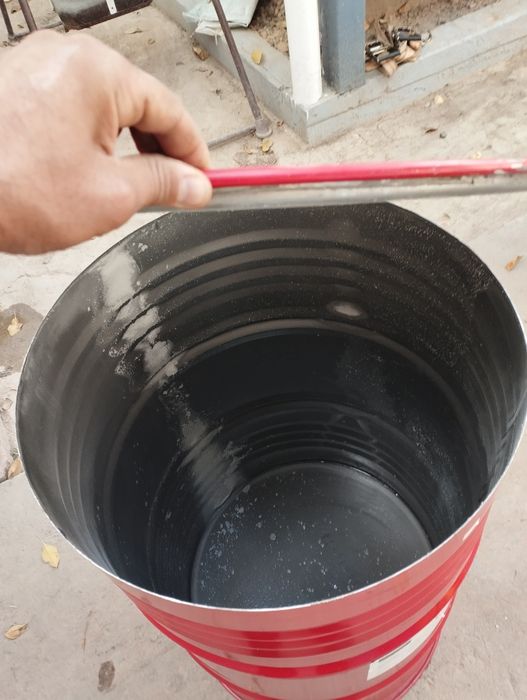 Bochka 200 litr qizil