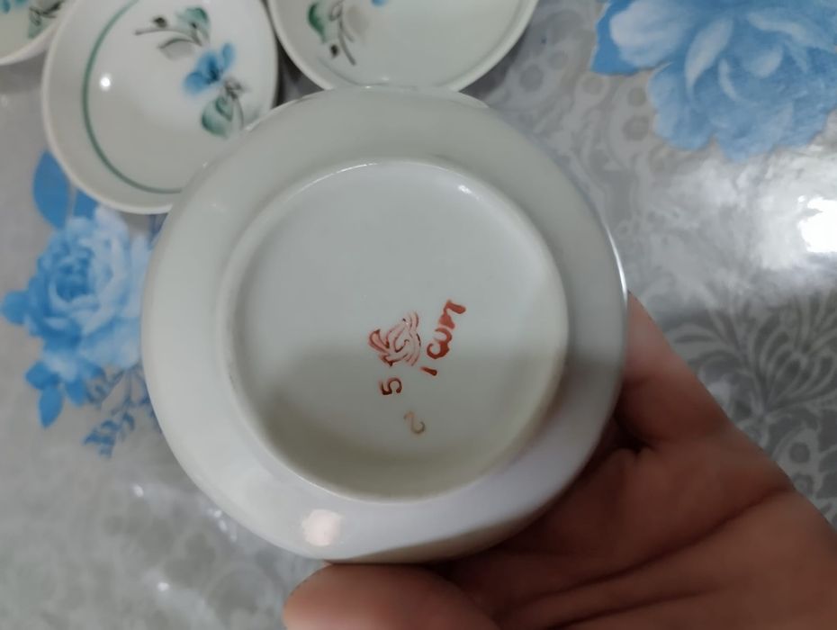 Фарфоровые розетки для варенья СССР