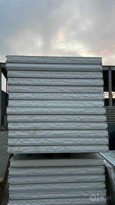 Sendvich panel 50/80/100 mm — zavod narxi, yetkazib berish, montaj