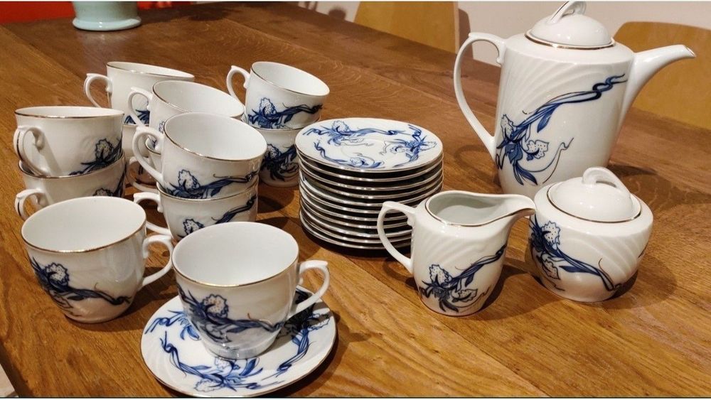 Set vesela 67 piese din porțelan Iris- Cluj
